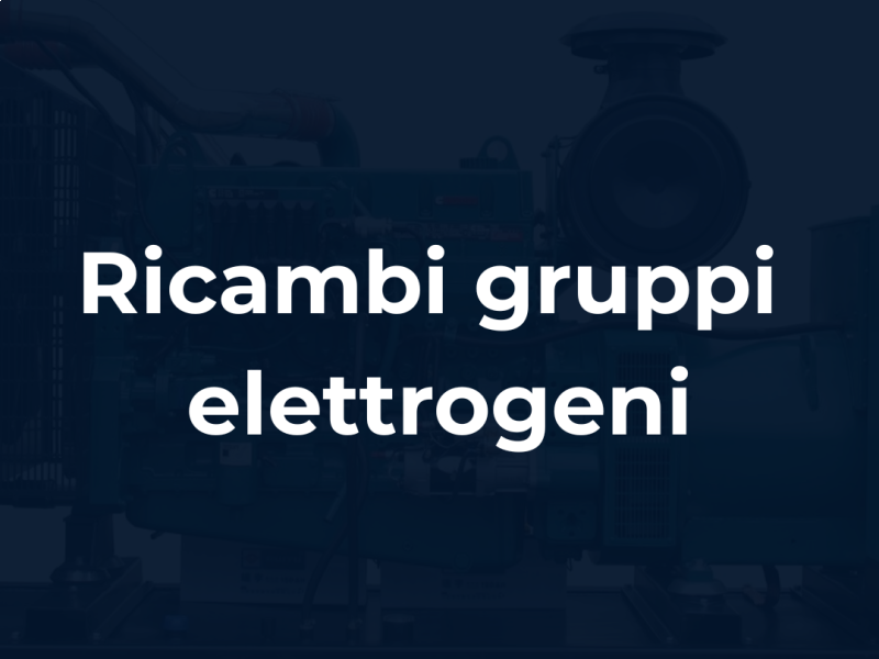 Ricambi gruppi elettrogeni