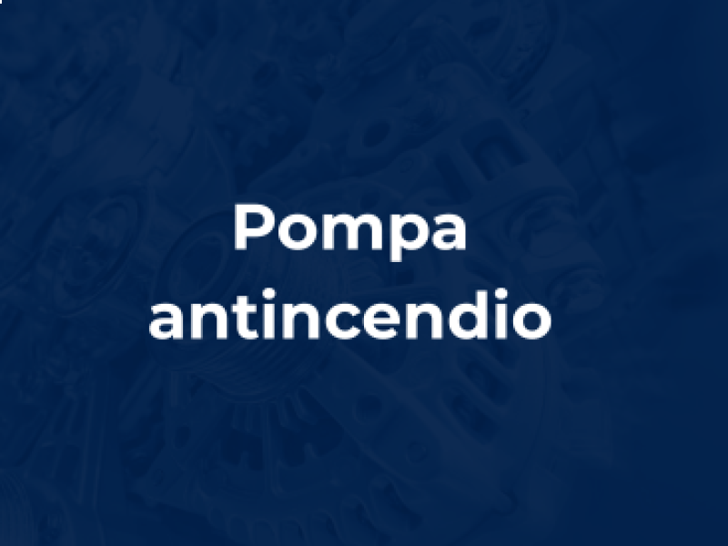 pompa antincendio